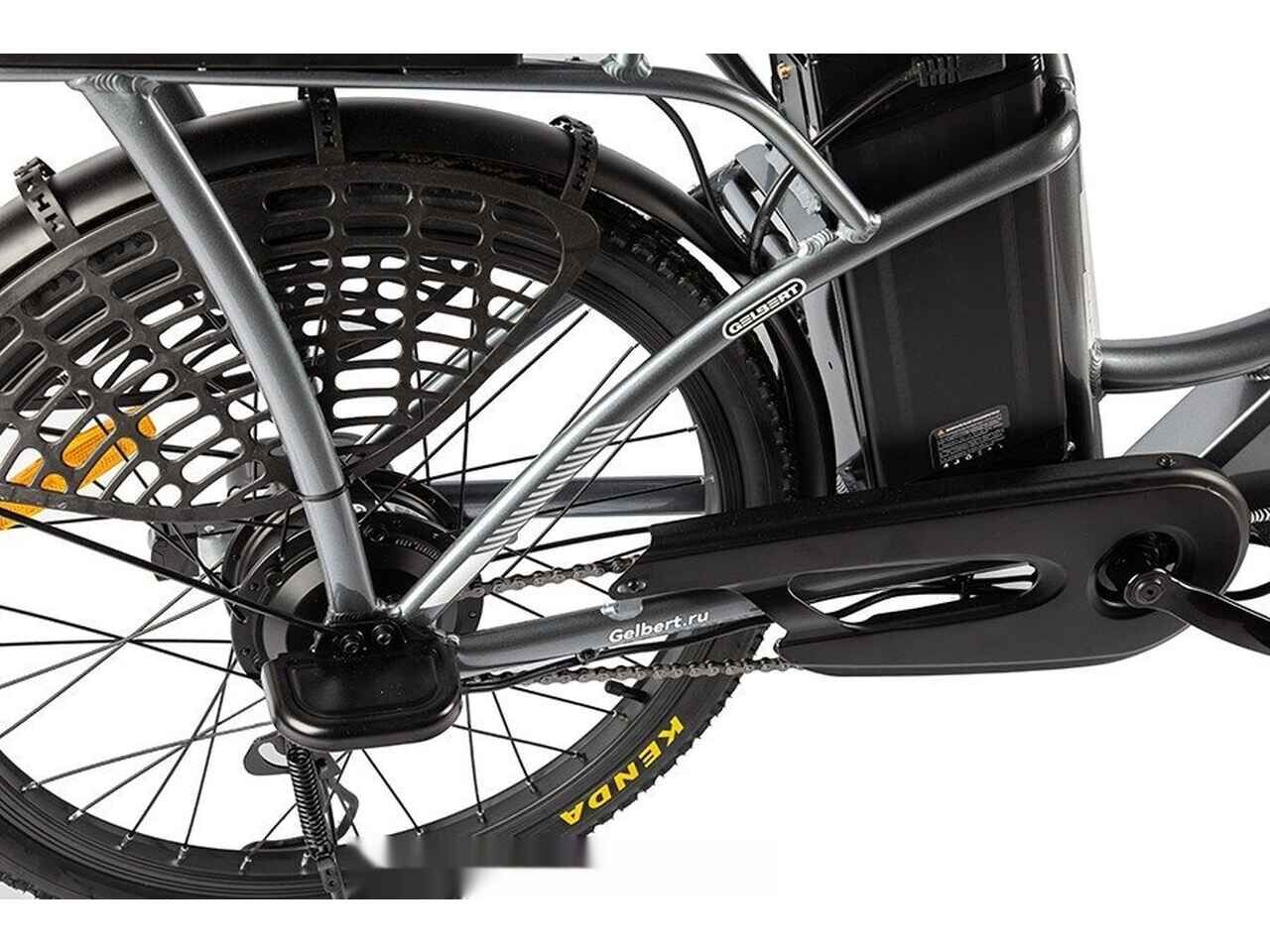 Электровелосипед Gelbert ALFA 2 PRO (серый) Электровелосипед Gelbert ALFA 2 PRO (серый)