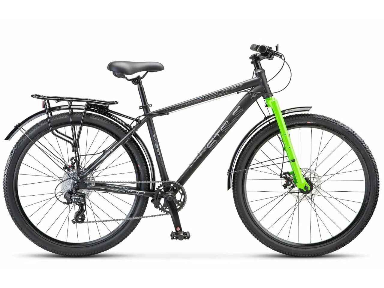 Велосипед Stels Navigator 705 27.5 MD Курьер Z010 (21, черный матовый) Велосипед Stels Navigator 705 27.5 MD Курьер Z010 (21, черный матовый)