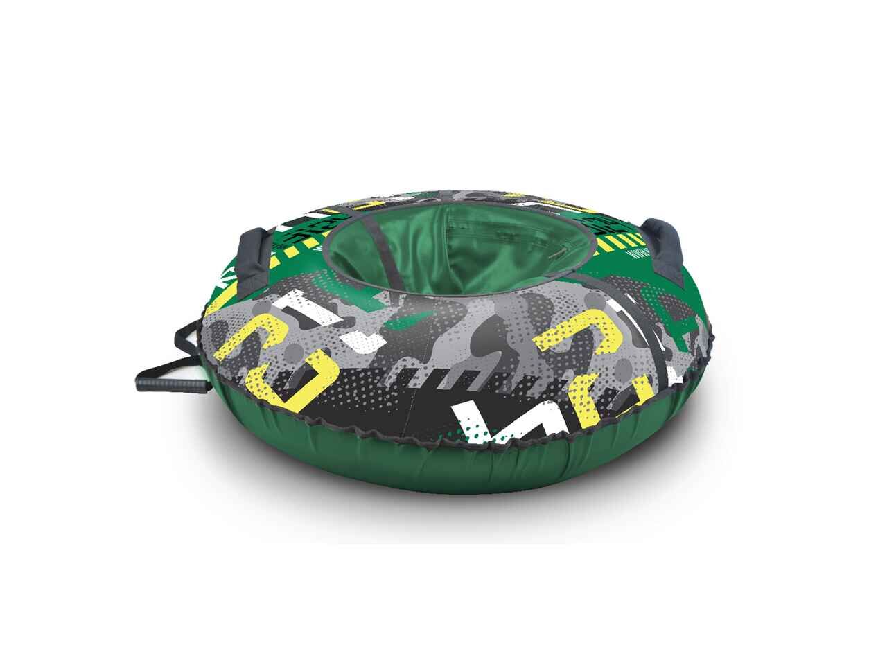 Тюбинг Nika ТБ2К-85 (коллаж зеленый) Тюбинг Nika ТБ2К-85 (коллаж зеленый)