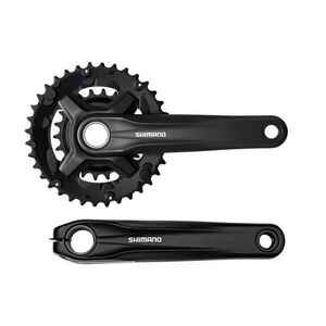 Система шатунов Shimano MT210-2 170мм 36/22T интегрированный вал 9ск (Black) (5578)