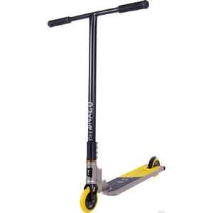 Трюковый самокат Techteam DukeR 4.0 (серый/желтый)
