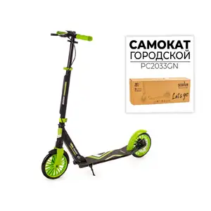Двухколесный подростковый самокат Favorit PC2033GN