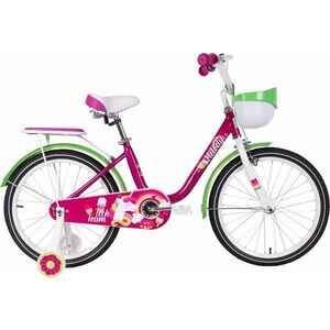 Детский велосипед Techteam Melody 18 2024 NN012358 (красный/зеленый)