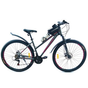 Велосипед GreenLand GRACE 29 (17.5, серый/розовый)