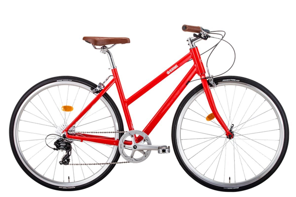 Велосипед Bear Bike Amsterdam р.48 (красный, 2020)