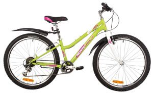 Велосипед Novatrack Jenny new 24 (12, салатовый)