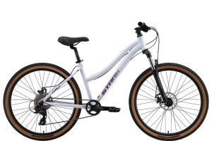 Велосипед Stark Luna 26.1 D (M/16, белый призрак матовый/пурпурный) Велосипед Stark Luna 26.1 D (M/16, белый призрак матовый/пурпурный)