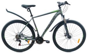 Велосипед GreenLand Oasis 29 (21, серый/зеленый) Велосипед GreenLand Oasis 29 (21, серый/зеленый)