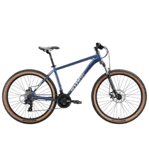 Велосипед Stark Indy 27.1 D (L/20, берлинская лазурь матовый/серый)