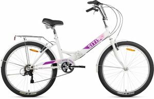 Велосипед Sitis Point 7SP 26 (13.5, белый/розовый, 2025) Велосипед Sitis Point 7SP 26 (13.5, белый/розовый, 2025)