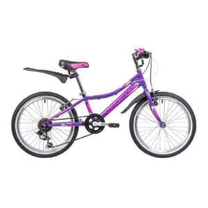 Детский велосипед Novatrack Alice 20 (фиолетовый)