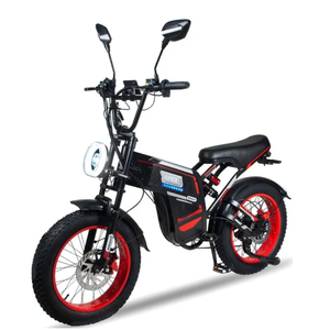 Электровелосипед Minako Apex 2025 (черный/красный)