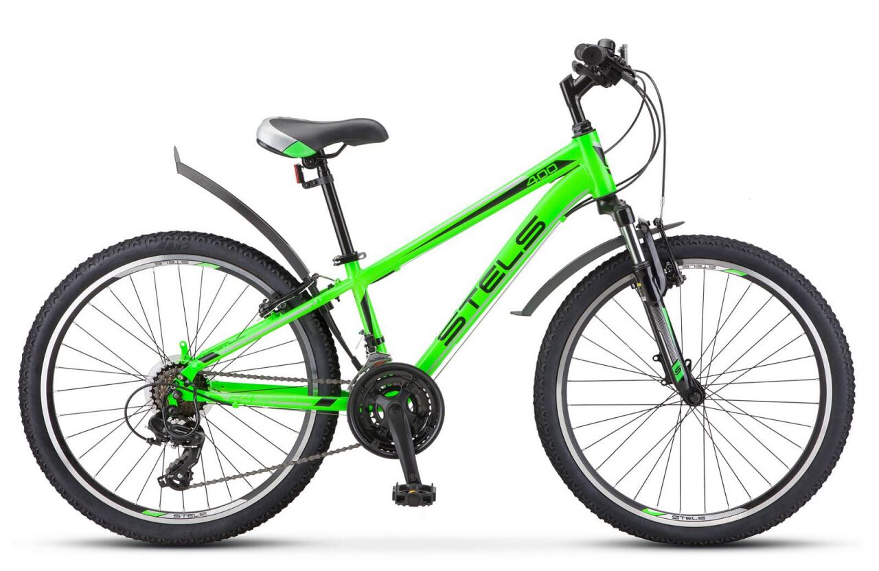 Велосипед Stels Navigator 400 V 24 F010 (12, зеленый, 2022)