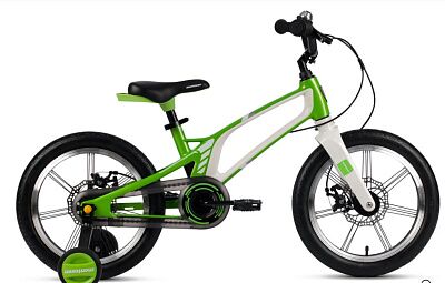 Детский велосипед Montasen MB04-16GN зеленый
