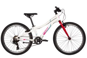 Велосипед Novatrack Novara 6.V 24 (10, белый, 2025) 24AHV.NOVARA.10WT5