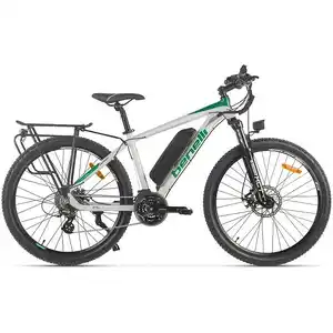 Электровелосипед Benelli E-MTB Alpan 27.5 (белый/зеленый)