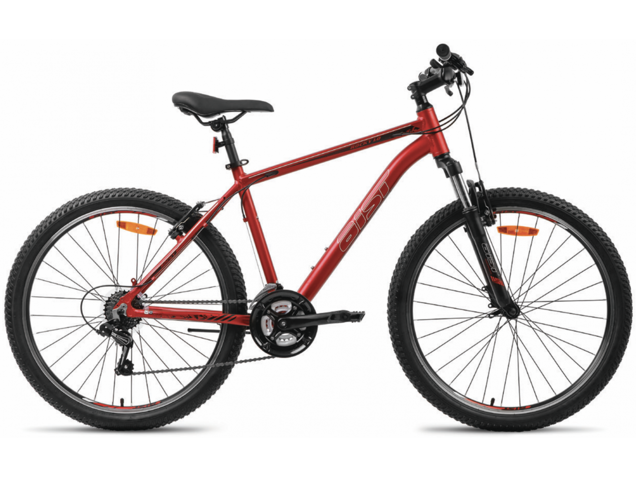 Велосипед Aist Rocky 1.0 26 2022 (16, красный)