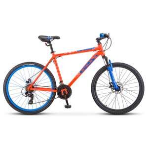 Велосипед Stels Navigator 500 V 26 F020 (20, красный/синий, 2022) Велосипед Stels Navigator 500 V 26 F020 (20, красный/синий, 2022)