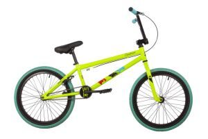 Велосипед Novatrack BMX Wolf 20 (10, зеленый, 2023) 20BMX.WOLF.GN23