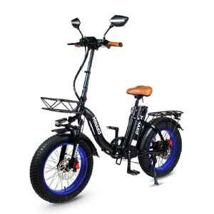 Электровелосипед Minako F11 Lite (синий)