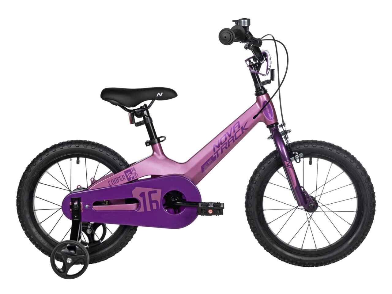Детский велосипед Novatrack Cooper 16 (лиловый, 2025) 16M.COOPER.LC5 Детский велосипед Novatrack Cooper 16 (лиловый, 2025) 16M.COOPER.LC5