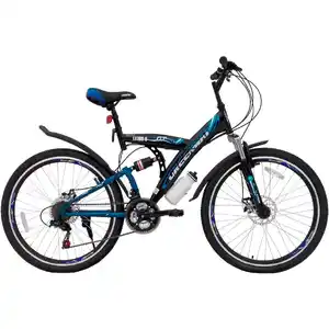 Велосипед Greenway LX300-H 26 (18.5, черный/синий)
