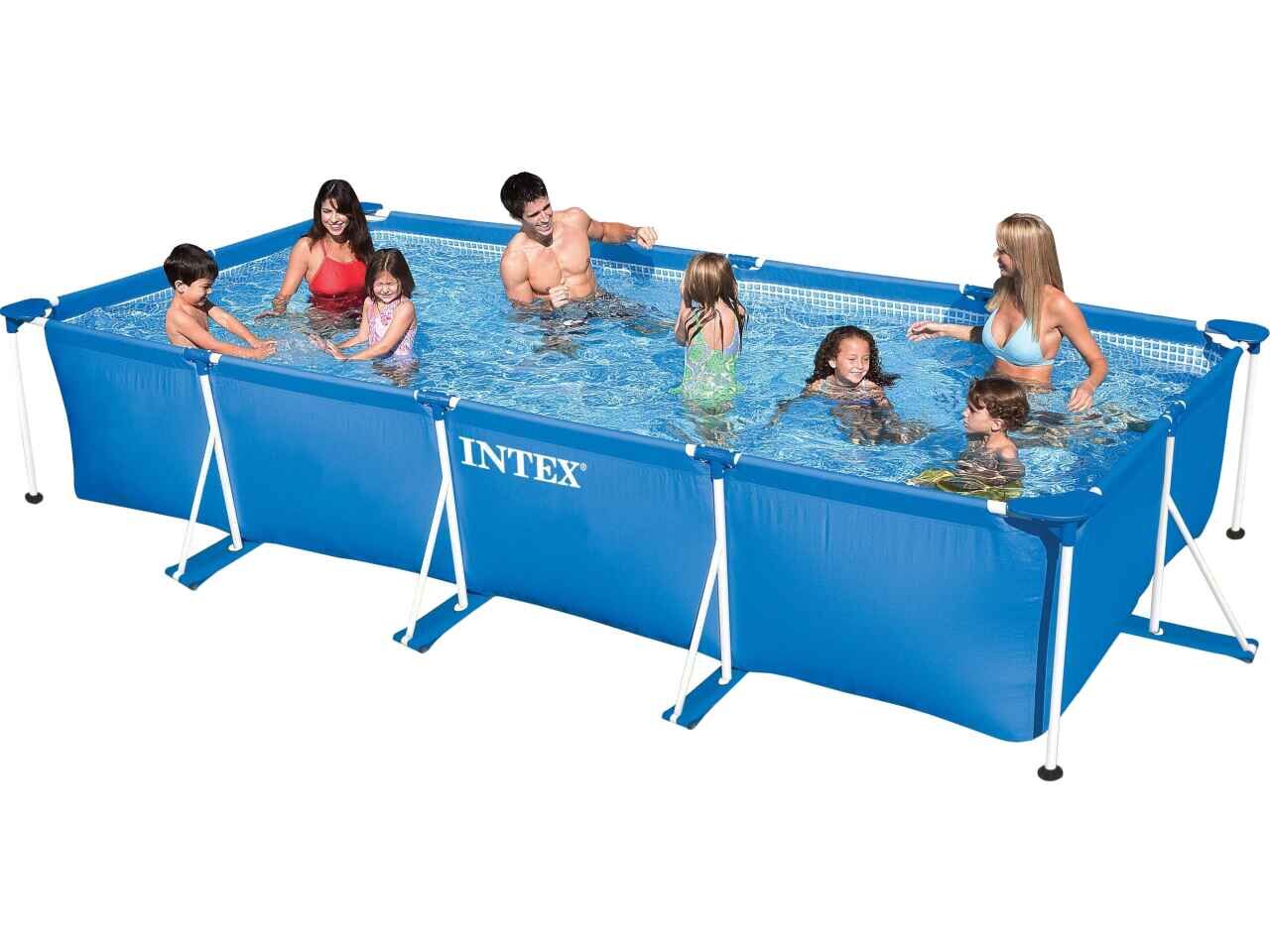 Бассейн INTEX Rectangular Frame 450x220x85 (58982/28273) Бассейн INTEX Rectangular Frame 450x220x85 (58982/28273)