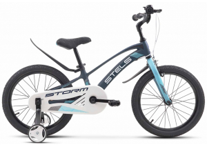 Детский велосипед Stels Storm KR 18 Z010 (темный/синий/зеленый, 2024) Детский велосипед Stels Storm KR 18 Z010 (темный/синий/зеленый, 2024)