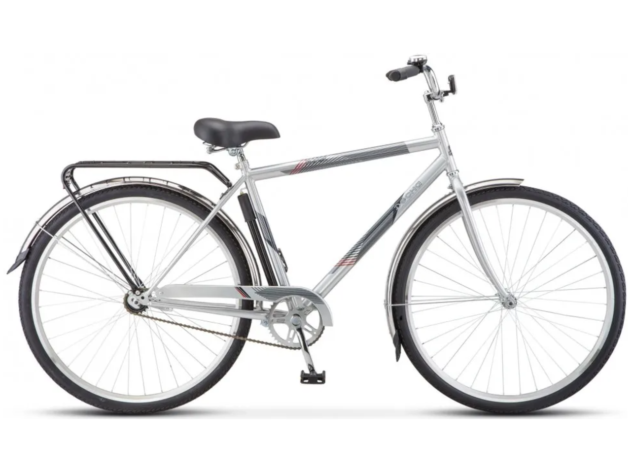 Велосипед Десна Вояж Gent 28 Z010 (20, серый, 2021)