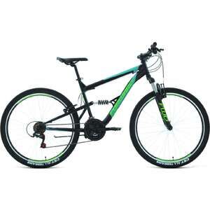 Велосипед Forward Raptor 27.5 1.0 р.18 2020 (черный/голубой) Велосипед Forward Raptor 27.5 1.0 р.18 2020 (черный/голубой)