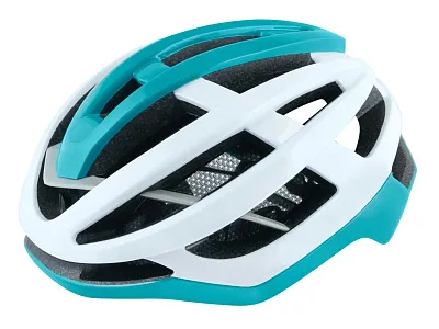 Спортивный шлем FORCE Lynx S/M (белый/бирюзовый) 902874