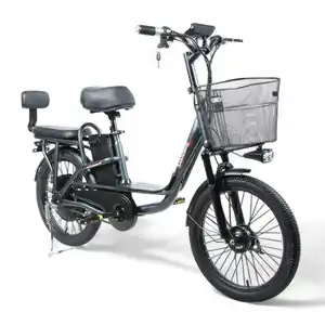 Электровелосипед SameBike SB-RX350 (серебристый)