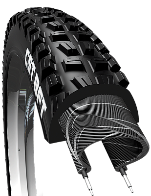 Велопокрышка CST C-1752 BFT 60 TPI Dual 29x3.00 76-622 Premium MTB (6310)
