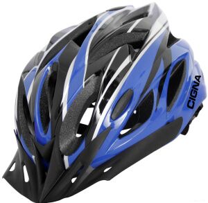Cпортивный шлем Cigna WT-012 (L, чёрный/синий) Cпортивный шлем Cigna WT-012 (L, чёрный/синий)