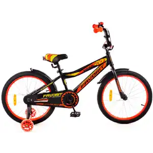 Детский велосипед Favorit Biker 20 (черный/оранжевый) BIK-20OR