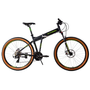 Велосипед Stark Cobra 27.2 D р.18 2024 (черный металлик/зеленый) Велосипед Stark Cobra 27.2 D р.18 2024 (черный металлик/зеленый)