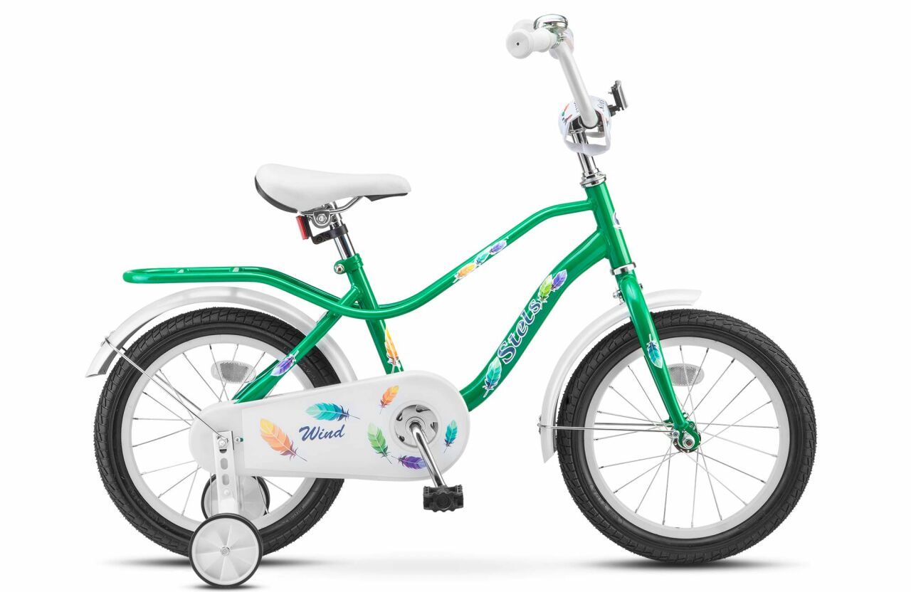 Детский велосипед Stels Wind 16 (зеленый, 2017)