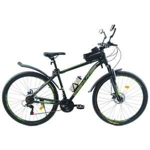 Велосипед GreenLand Scorpion 29 (21, темно-зеленый/зеленый, 2025)