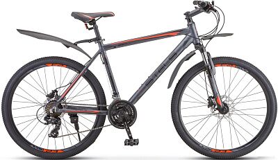 Велосипед Stels Navigator 620 D 26 V010 (14, антрацит, 2022)