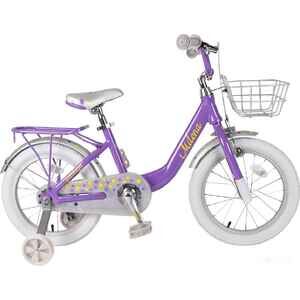 Детский велосипед Techteam Milena 16 2021 (фиолетовый)