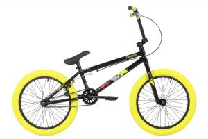 Велосипед Novatrack BMX Wolf 20 (10, черный, 2024) 20BMX.WOLF.BK4