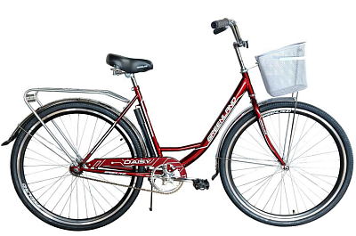 Велосипед GreenLand DAISY 28 (20, красный, 2024)