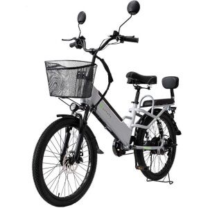 Электровелосипед Yakama S3 (серый)