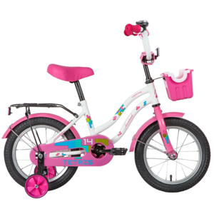 Детский велосипед Novatrack Tetris 14 (белый, 2020)