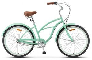 Велосипед Stels Navigator 130 Lady 26 3-sp V010 (17, зеленый, 2021) Велосипед Stels Navigator 130 Lady 26 3-sp V010 (17, зеленый, 2021)