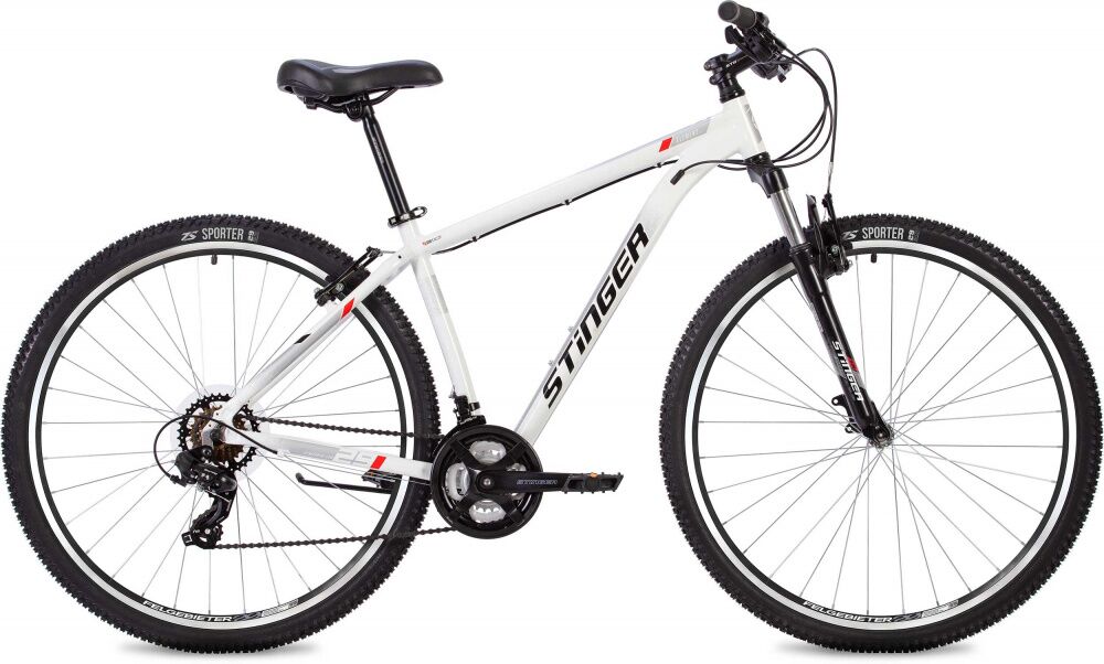 Велосипед Stinger Element STD 29 (18, белый, 2021)