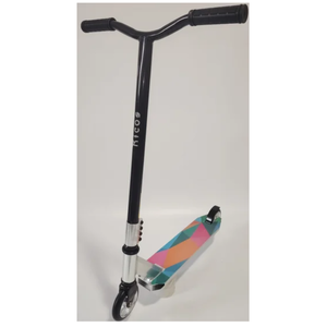 Трюковый самокат Ricos Fury JL-302A (серебристый)