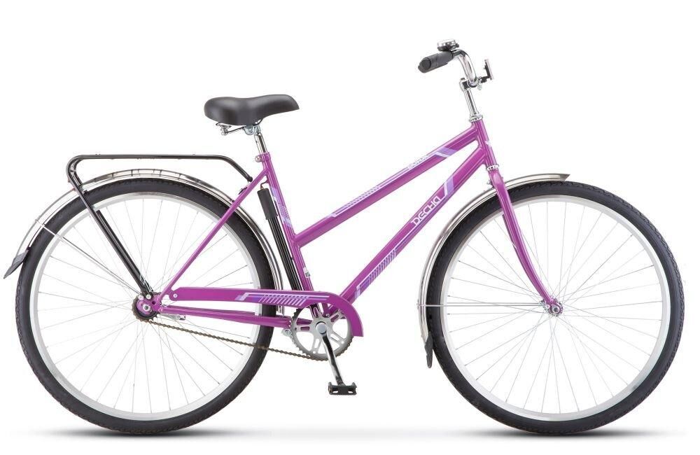 Велосипед Десна Вояж Lady 28 Z010 (фиолетовый, 2019)