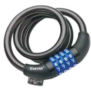 Тросовый велозамок Tonyon 5231C-1012 Тросовый велозамок Tonyon 5231C-1012