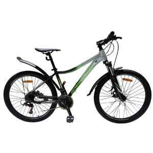 Велосипед GreenLand DEMETRA 26 2.0 (16, черный/серебристый, 2024)